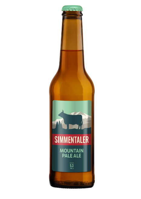 Simmentaler Bier Flasche Mountain Pale Ale